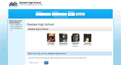 Desktop Screenshot of oakdalehighschool.org